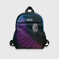 Детский рюкзак AC Milan футбольная сетка, цвет: 3D-принт
