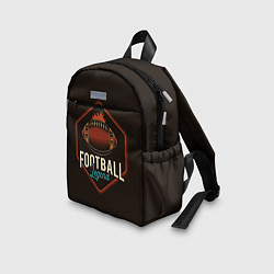 Детский рюкзак Легенда футбола, цвет: 3D-принт — фото 2