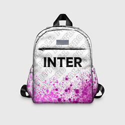 Детский рюкзак Inter pro football посередине, цвет: 3D-принт