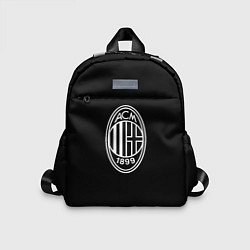 Детский рюкзак Milan fc белое лого, цвет: 3D-принт
