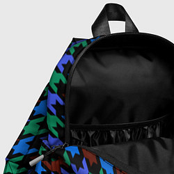 Детский рюкзак Принт гусиные лапки, цвет: 3D-принт — фото 2