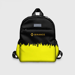 Детский рюкзак Binance биржа краски, цвет: 3D-принт