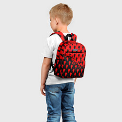 Детский рюкзак Billie Eilish pattern music steel, цвет: 3D-принт — фото 2