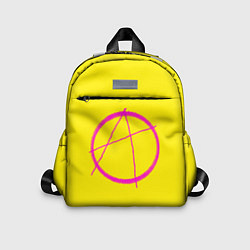 Детский рюкзак Символ Анархиста, цвет: 3D-принт