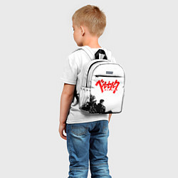 Детский рюкзак Аниме Берсерк - Гатс лежит, цвет: 3D-принт — фото 2