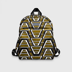 Детский рюкзак Техно броня жёлтая, цвет: 3D-принт