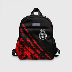 Детский рюкзак Real Madrid sport grunge, цвет: 3D-принт