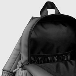 Детский рюкзак Градиент чёрно-серый, цвет: 3D-принт — фото 2