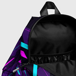 Детский рюкзак Portal neon gaming, цвет: 3D-принт — фото 2