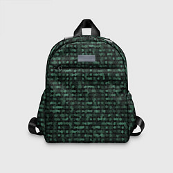 Детский рюкзак Мозаика тёмно-зелёный