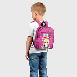 Детский рюкзак Позитивная девочка в стиле манга, цвет: 3D-принт — фото 2