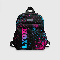 Детский рюкзак Lyon - neon gradient вертикально, цвет: 3D-принт