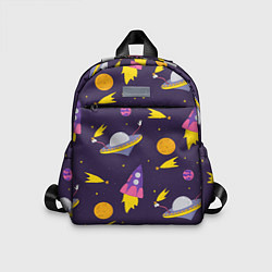 Детский рюкзак Космические приключения, цвет: 3D-принт