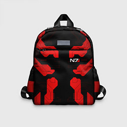 Детский рюкзак Mass Effect - Red armor, цвет: 3D-принт