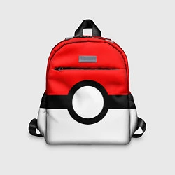 Детский рюкзак Pokeball texture, цвет: 3D-принт