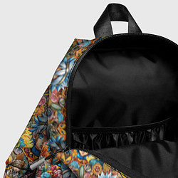 Детский рюкзак Аниме паттерн, цвет: 3D-принт — фото 2