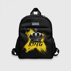 Детский рюкзак Корона Кинга, цвет: 3D-принт