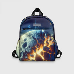 Детский рюкзак Взрыв планеты - космос от нейросети
