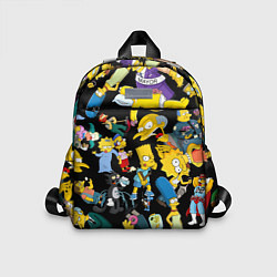 Детский рюкзак Персонажи Симпсонов, цвет: 3D-принт
