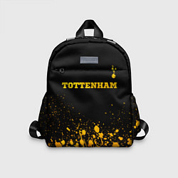 Детский рюкзак Tottenham - gold gradient посередине, цвет: 3D-принт