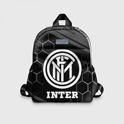 Детский рюкзак Inter sport на темном фоне, цвет: 3D-принт