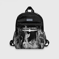 Детский рюкзак Helldivers: Grey Smoke, цвет: 3D-принт