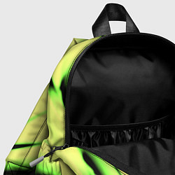 Детский рюкзак Geometry stripes кислотный стиль, цвет: 3D-принт — фото 2