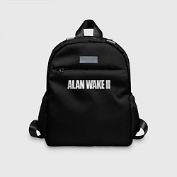 Детский рюкзак Alan Wake 2 logo game, цвет: 3D-принт