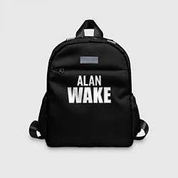 Детский рюкзак Alan Wake white logo