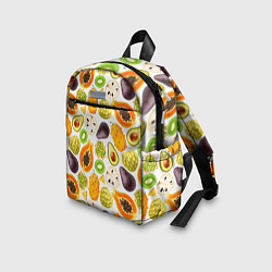 Детский рюкзак Экзотический фруктовый узор, цвет: 3D-принт — фото 2