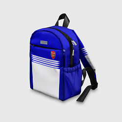 Детский рюкзак Arsenal fc sport geometry, цвет: 3D-принт — фото 2