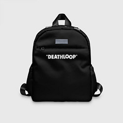 Детский рюкзак Deathloop logo, цвет: 3D-принт