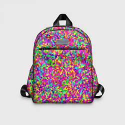 Детский рюкзак Паттерн разноцветная мелкая мозаика