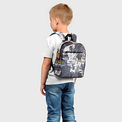 Детский рюкзак Газетная страничка, цвет: 3D-принт — фото 2