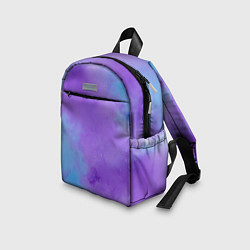 Детский рюкзак Фиолетовый космический туман, цвет: 3D-принт — фото 2
