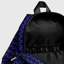 Детский рюкзак Паттерн изнаночная вязка, цвет: 3D-принт — фото 2