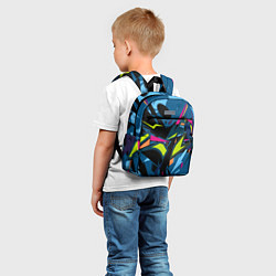 Детский рюкзак Настоящая абстракция, цвет: 3D-принт — фото 2