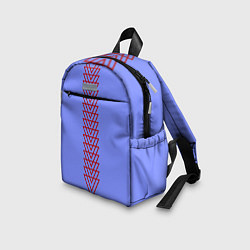 Детский рюкзак Треугольники полосой, цвет: 3D-принт — фото 2