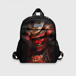 Детский рюкзак Демон самурай Они - красный, цвет: 3D-принт