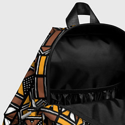 Детский рюкзак Африканский мавританский узор, цвет: 3D-принт — фото 2
