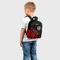 Детский рюкзак Volvo sport grunge, цвет: 3D-принт — фото 2