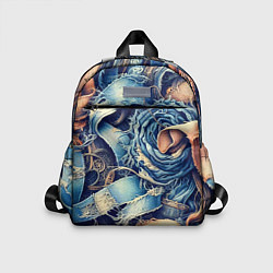 Детский рюкзак Джинсовая рванина - модный тренд, цвет: 3D-принт