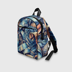 Детский рюкзак Джинсовая рванина - модный тренд, цвет: 3D-принт — фото 2