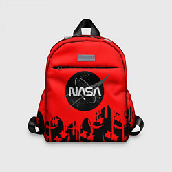 Детский рюкзак Marshmello x Nasa red