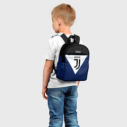 Детский рюкзак Juventus sport geometry color, цвет: 3D-принт — фото 2