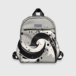 Детский рюкзак Инь-янь абстракция - нейроарт