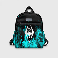 Детский рюкзак The elder scrolls neon flame
