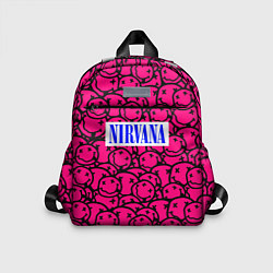 Детский рюкзак Nirvana pink logo