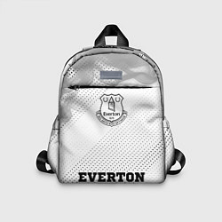 Детский рюкзак Everton sport на светлом фоне по-центру, цвет: 3D-принт