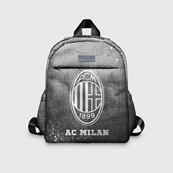 Детский рюкзак AC Milan - grey gradient, цвет: 3D-принт